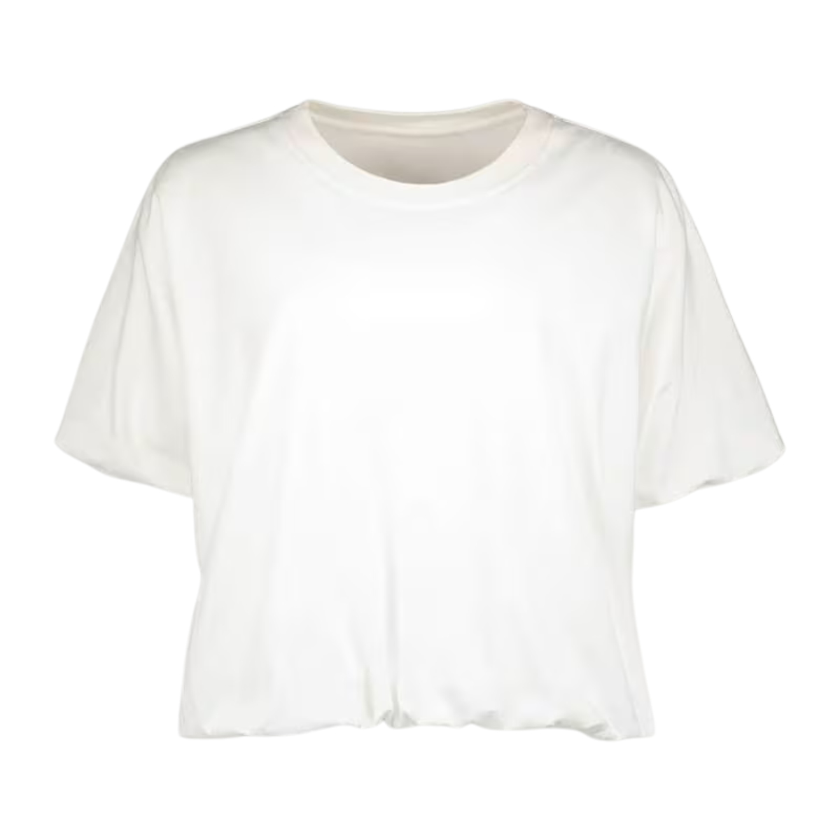 Cream bubble hem T-shirt, €18