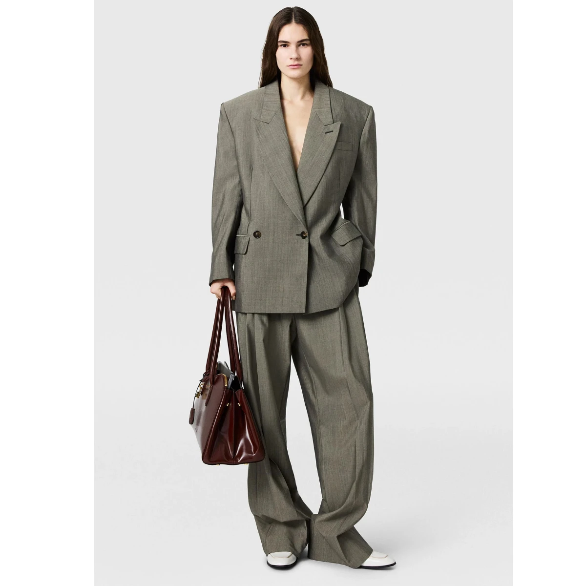 Stella McCartney Tropical Double-Breasted Waisted Jacket, €1,490