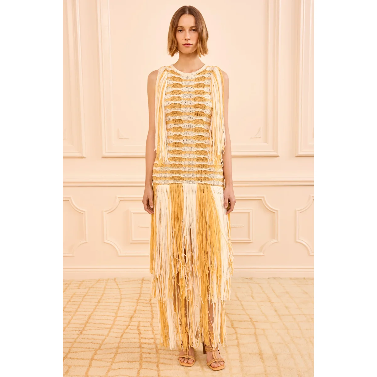 Ulla Johnson Silvia Fringe Knit Dress, €1,015