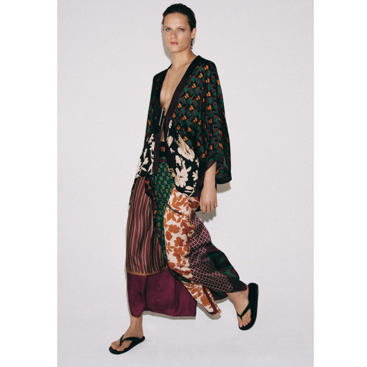 Zara Printed Scarf, €45.95