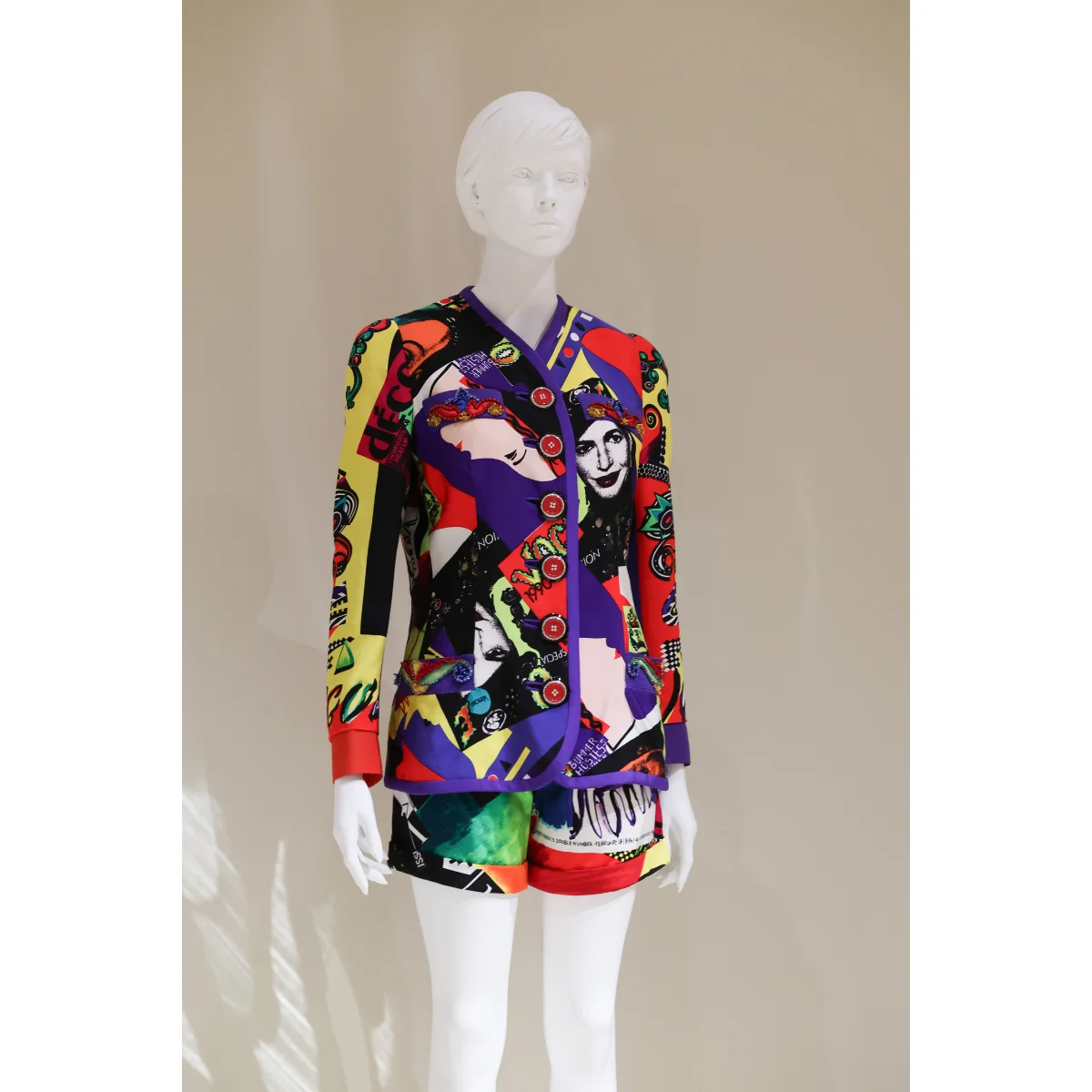 Gianni Versace Couture from his 1991 'Vogue' Collection.