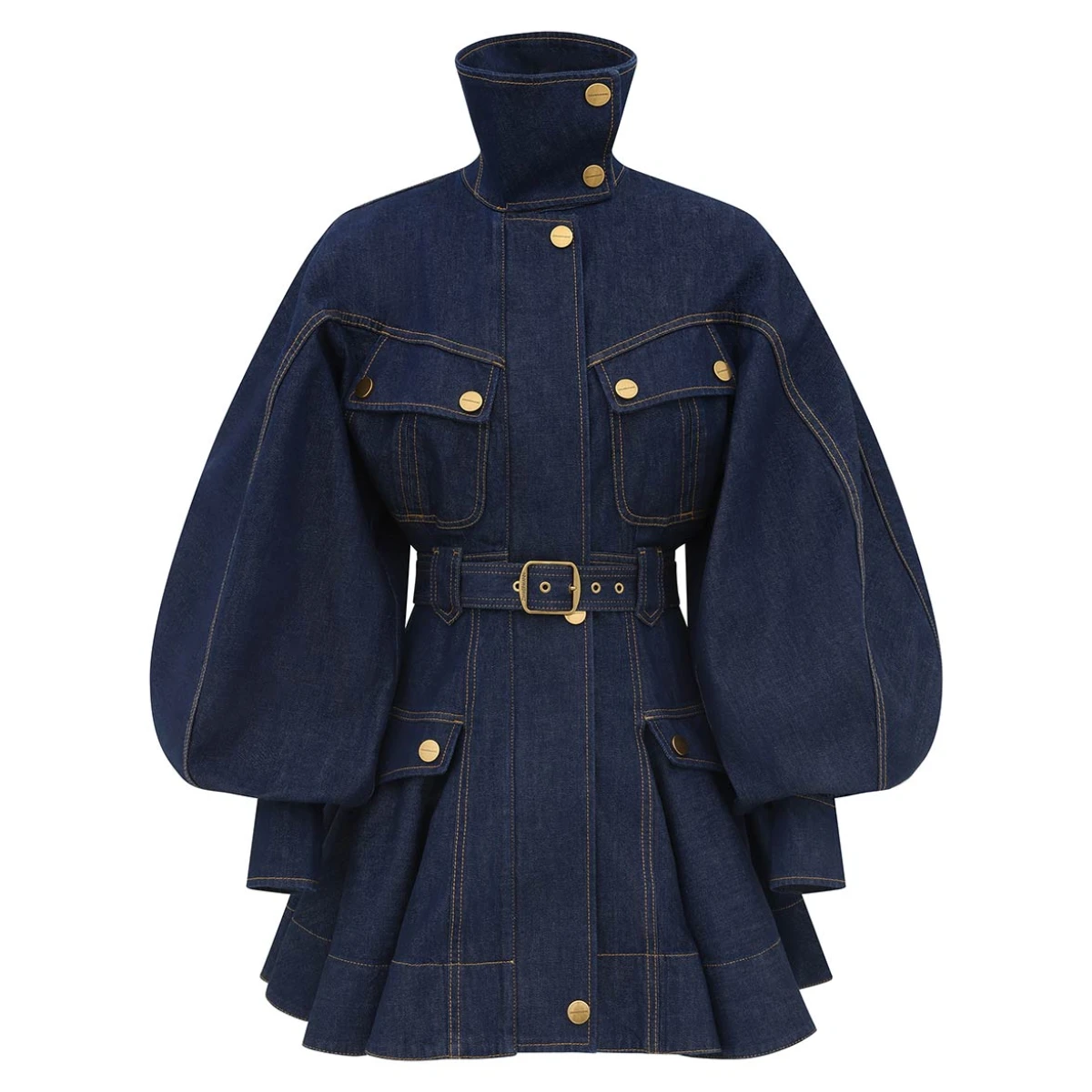 Zimmermann Luna Denim Utility Mini Dress, €1,475