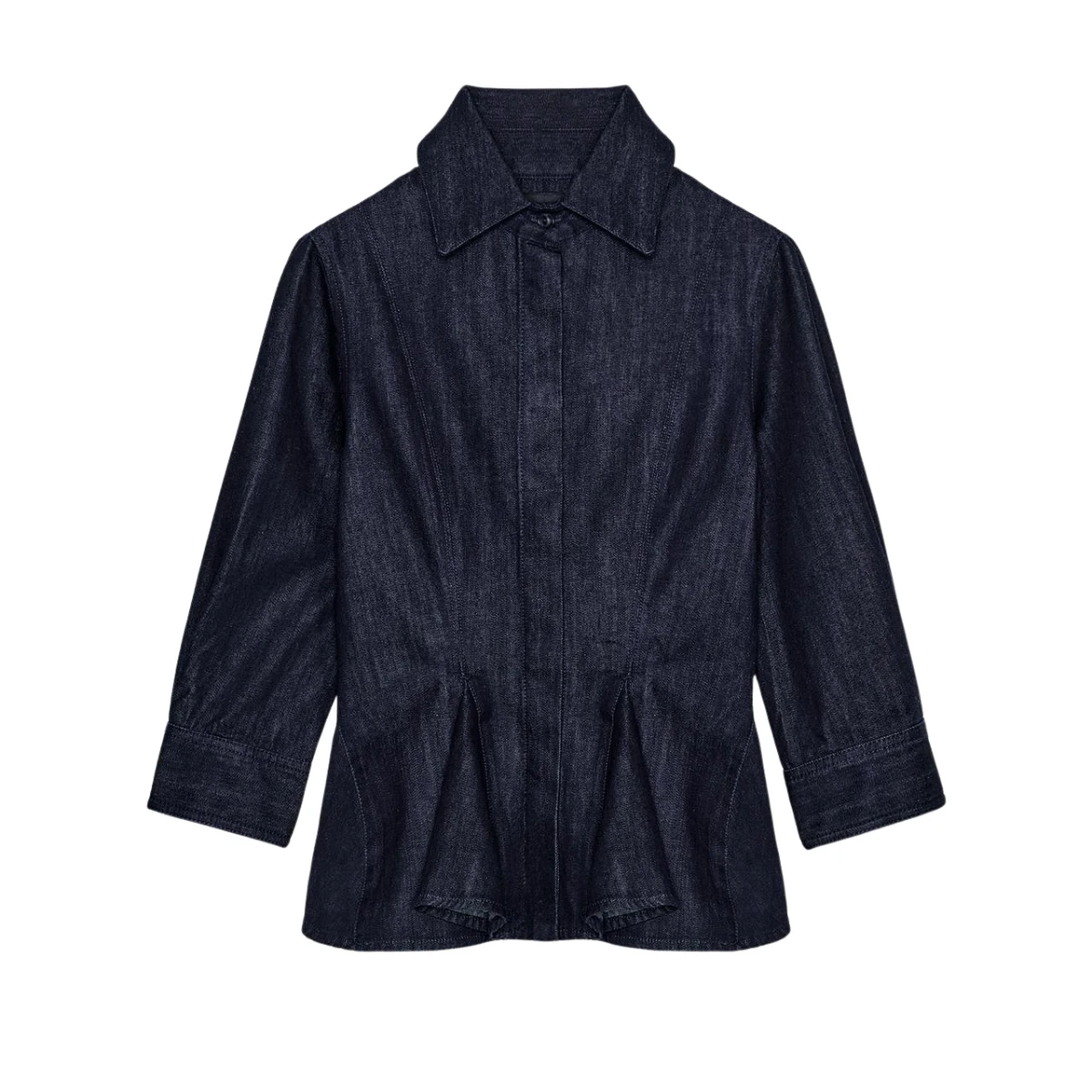 Zara Denim Poplin Shirt, €39.95