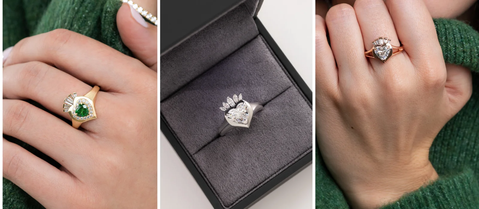 Thinking about a Claddagh ring? This modern Irish take might sway you