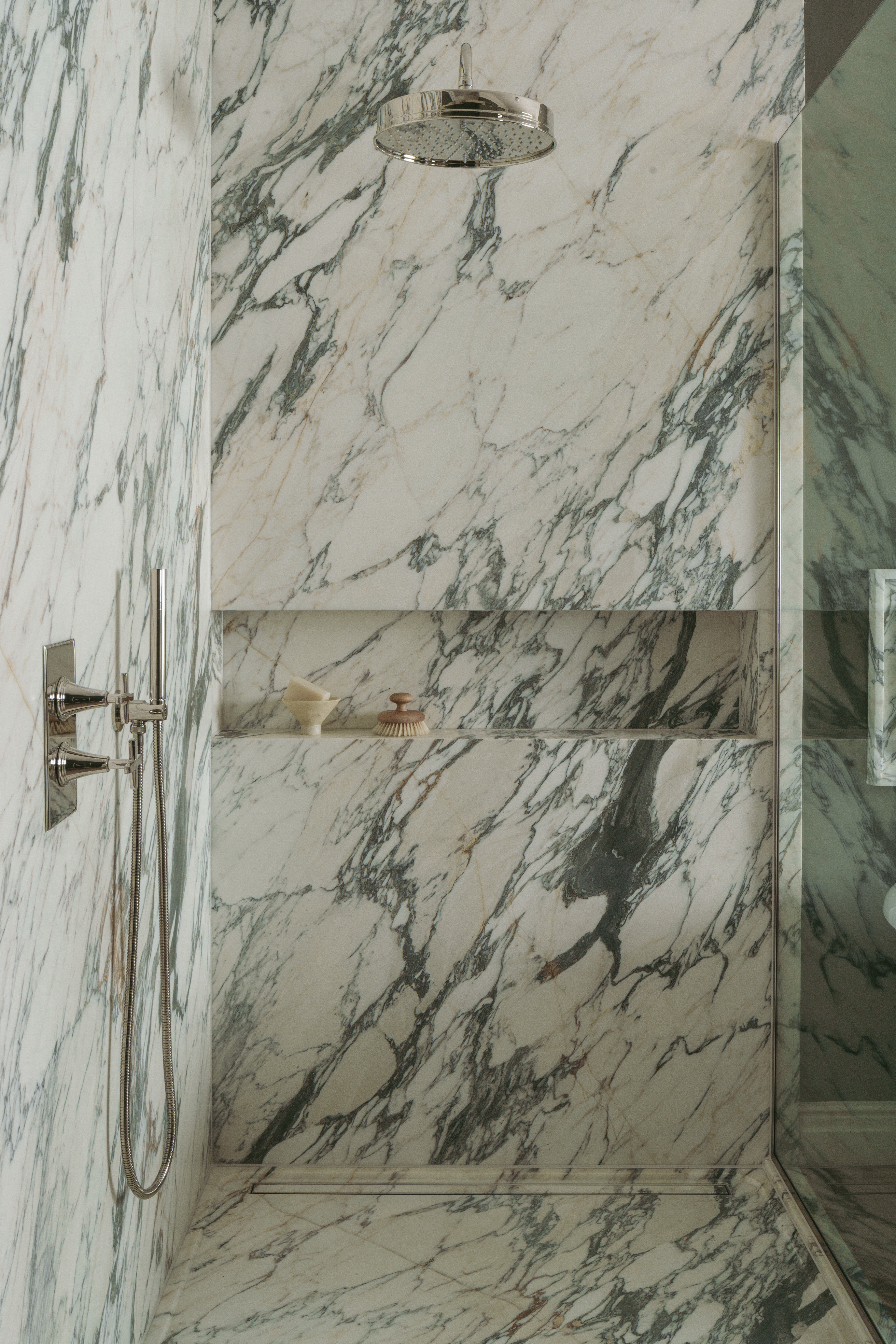 Wetroom-style showers can combine accessibility and style. Photo: Porter