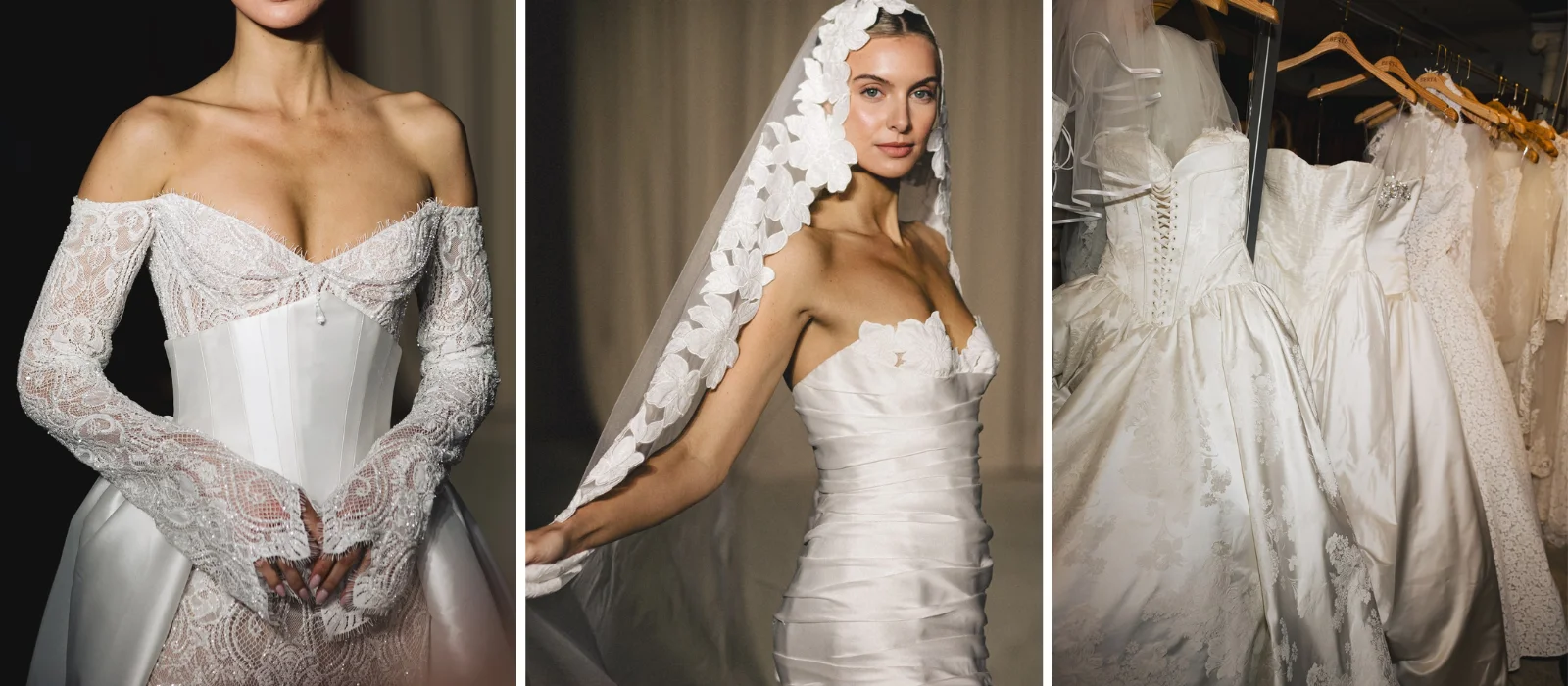 The end of the effortless era: Spring 2027 bridal trends from the runway