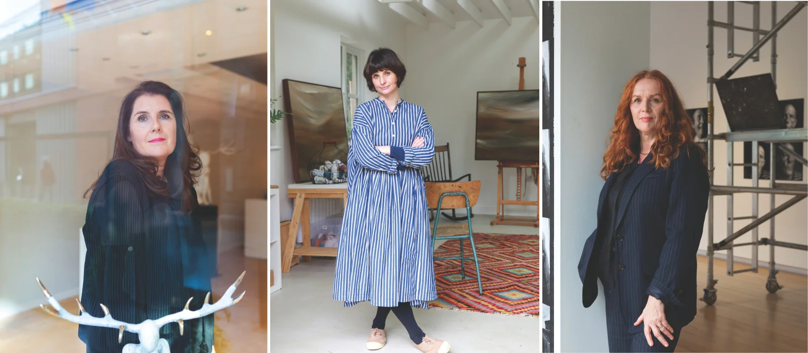 From studio to gallery, here are three women redefining the art world