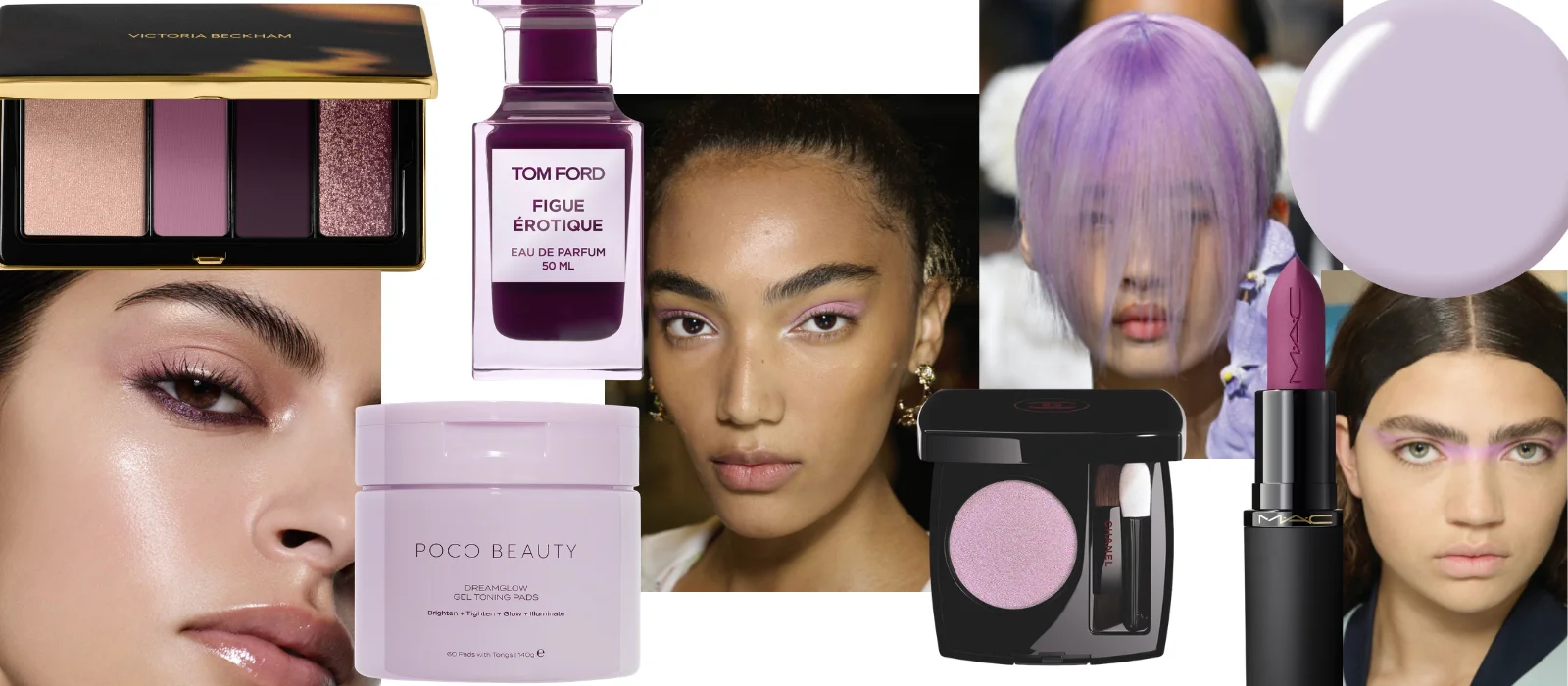 Purple is beauty’s shade of the season