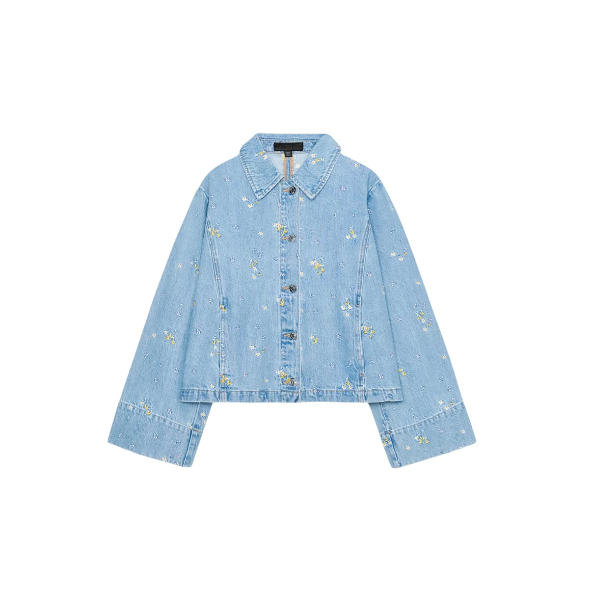 Zara embellished denim jacket, €59.95