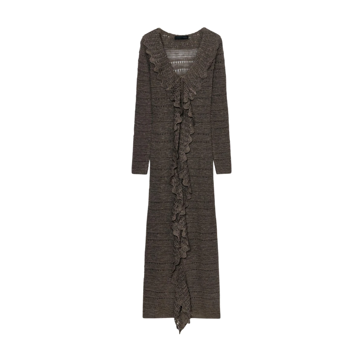 Pointelle knit dress, €45.95
