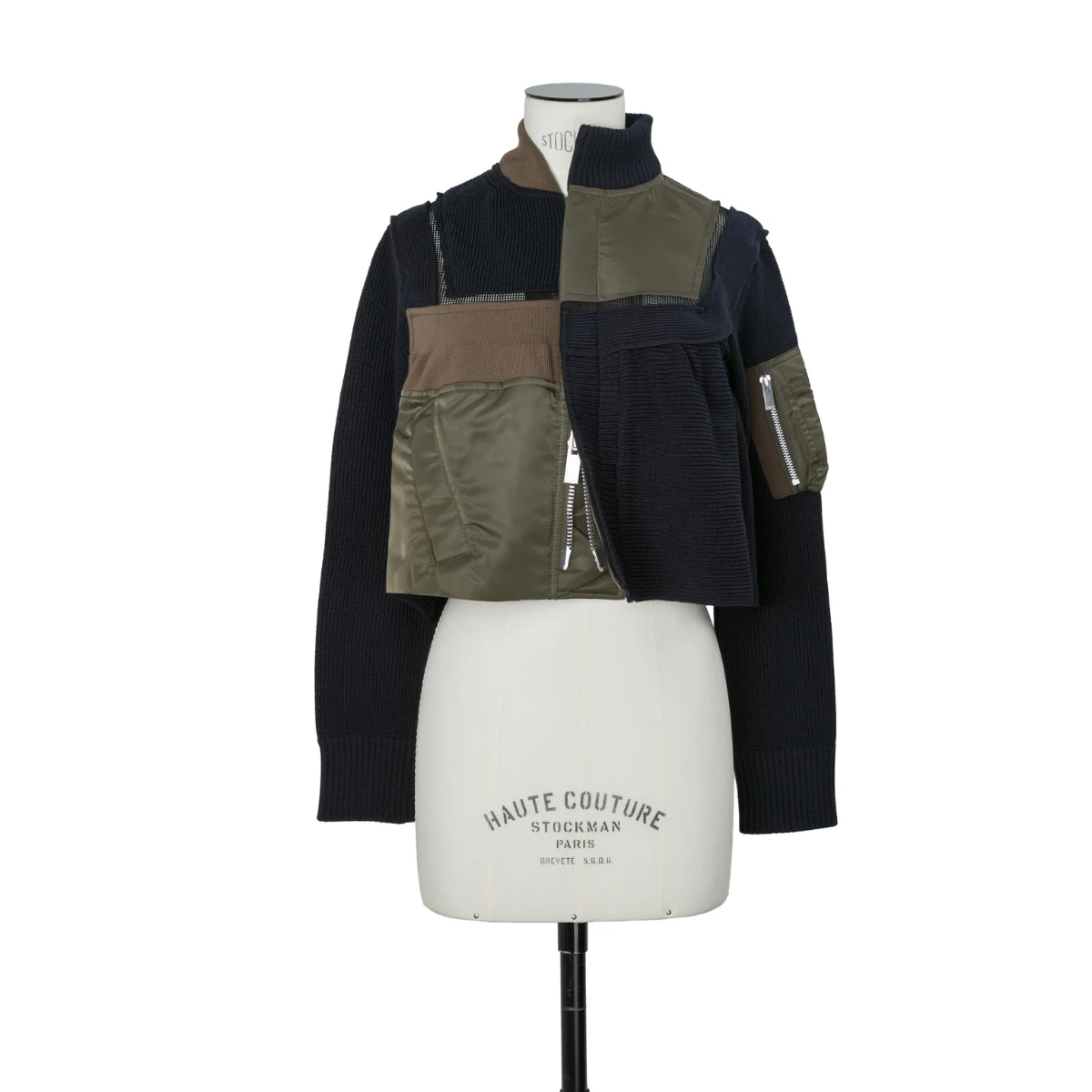 Sacai Nylon Twill x Knit Blouson, €1,380