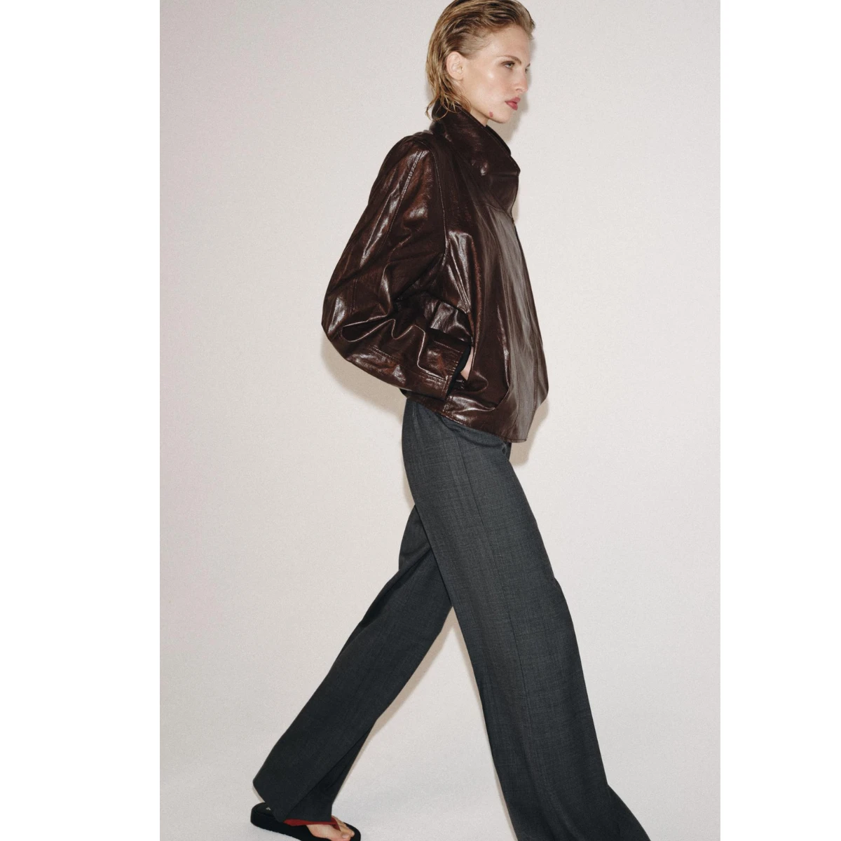Second Female Vermont Leather Jacket, €409