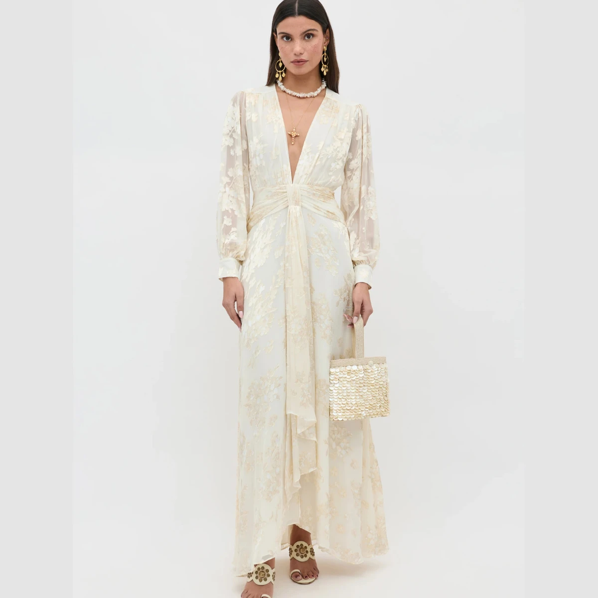 Meera Devoré Dress – Rixo, €945