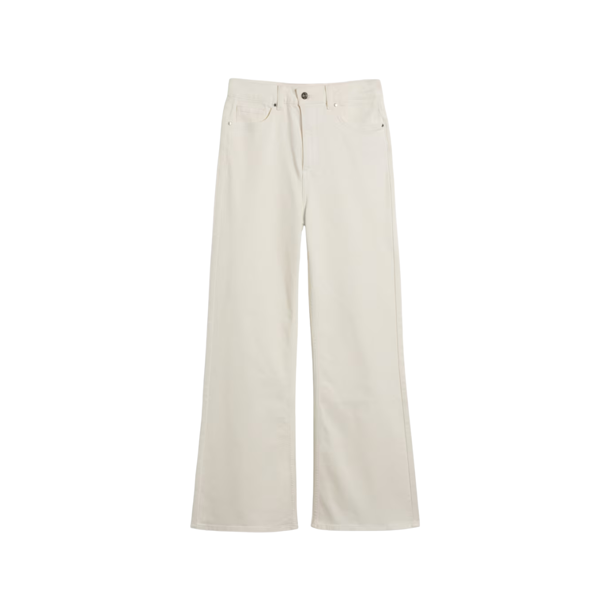 F&F High Rise Flared Jeans in Ecru, €29
