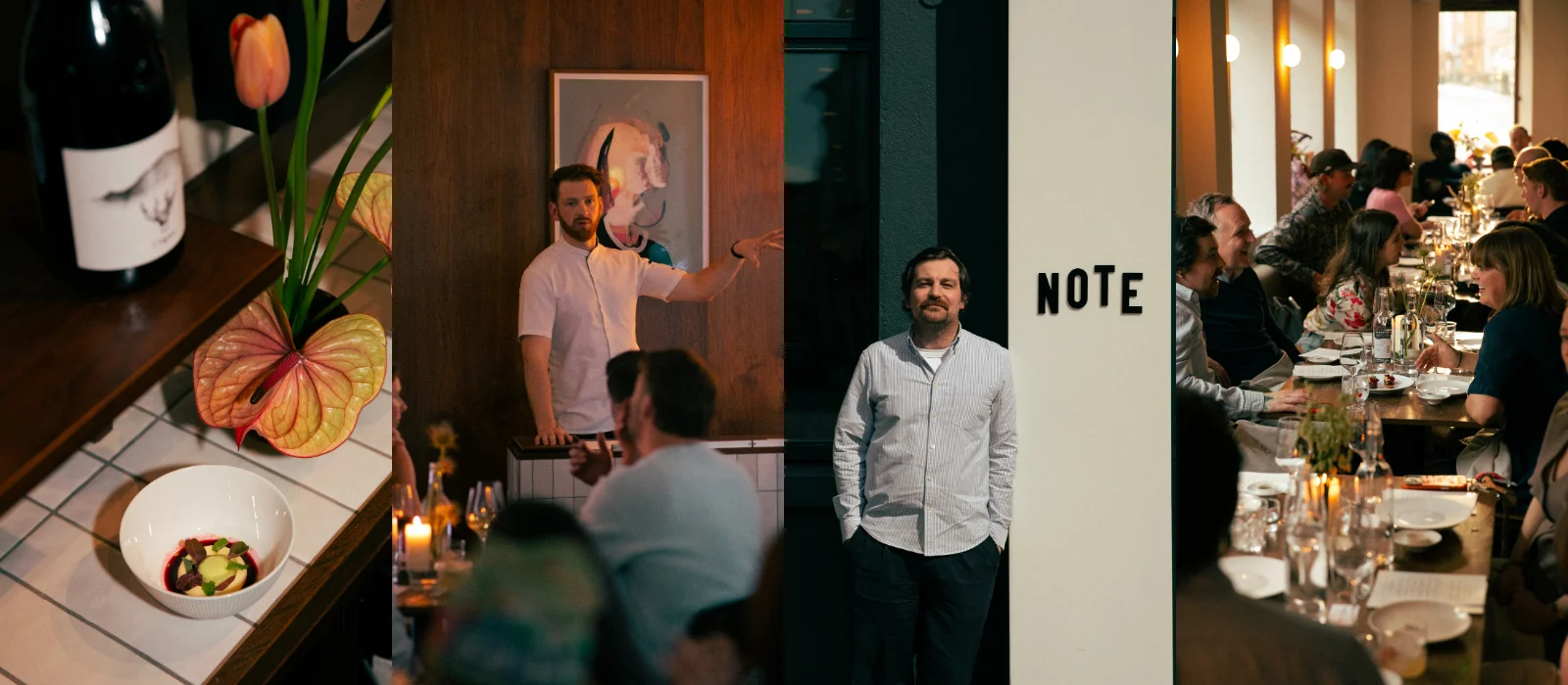 Inside Soho House and Manchester’s Finest’s intimate dinner with Solstice by Kenny Atkinson in Note, Dublin