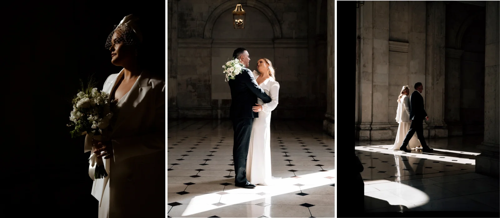 Real Weddings: Ambre and David’s gorgeous Dublin City Hall celebration