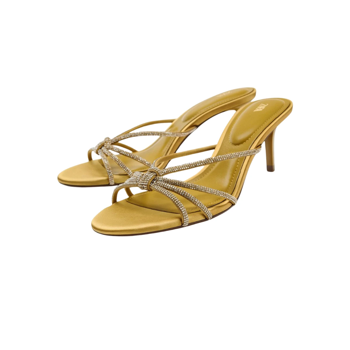 Heeled sandals, €45.95