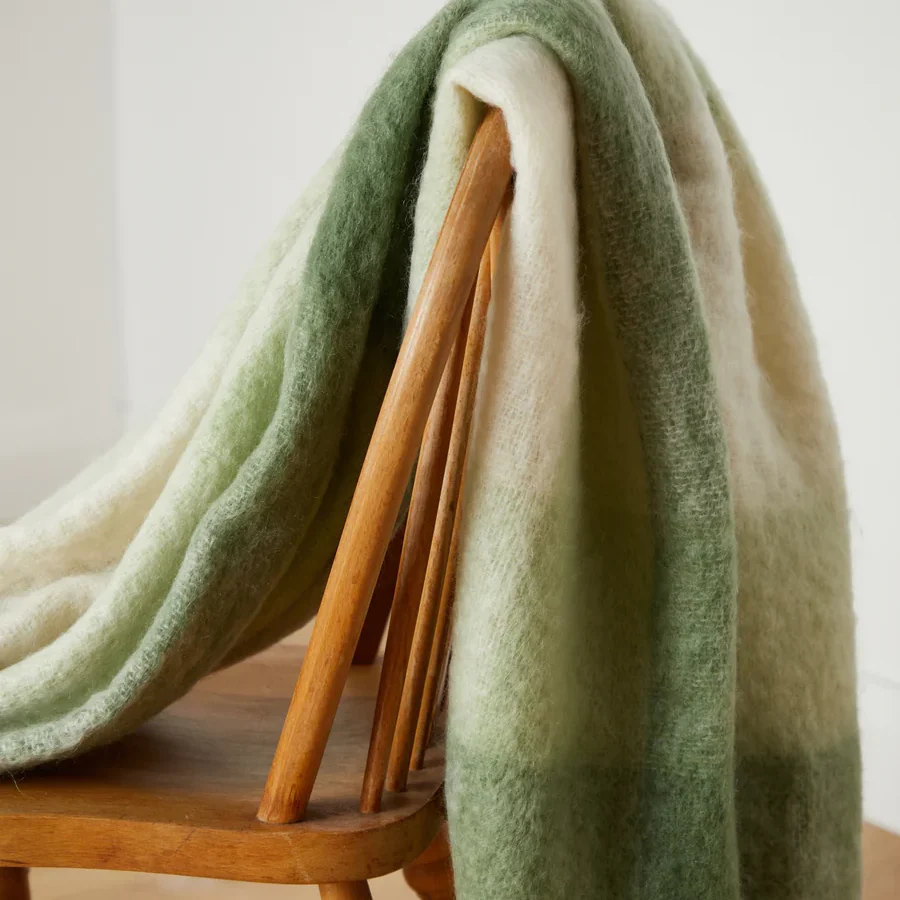 FOXFORD Newgrange Mohair Throw, €159