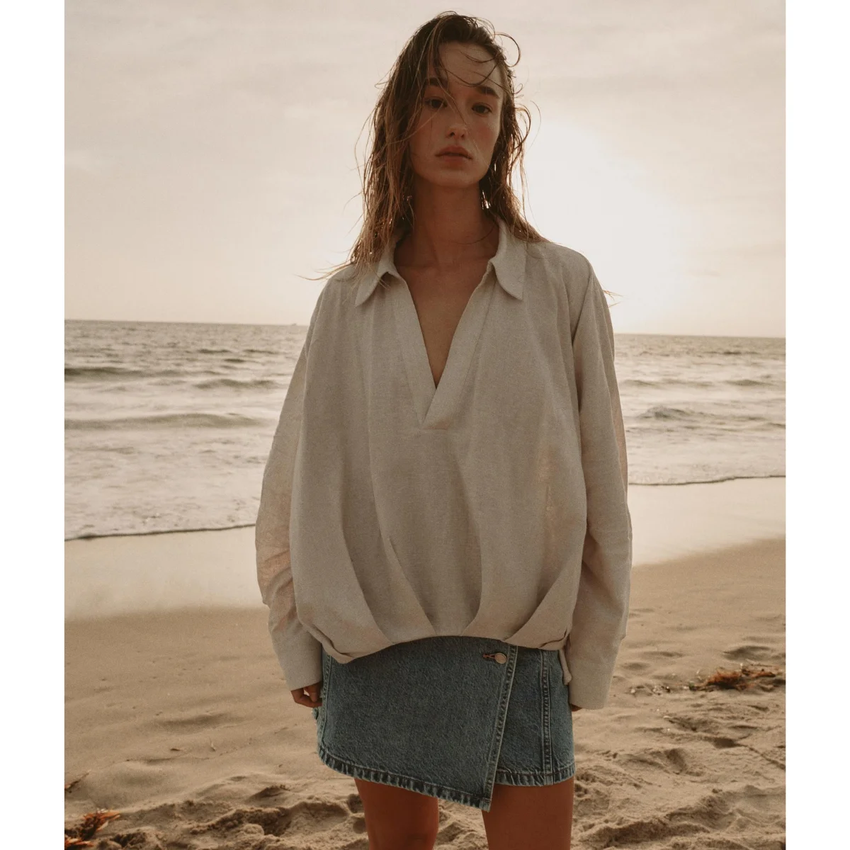 Zara Linen Shirt, €29.95