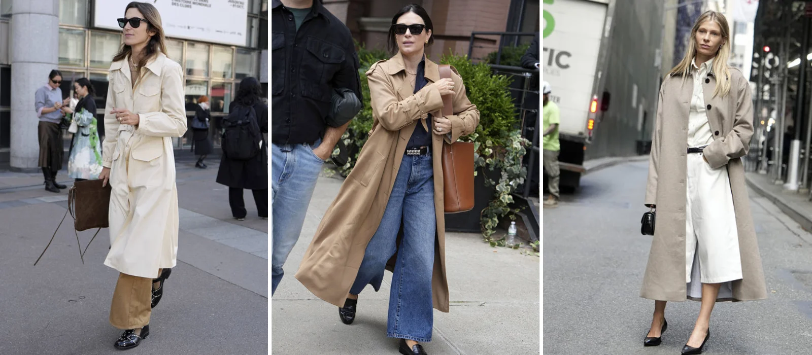 Four ways to wear the modern trench