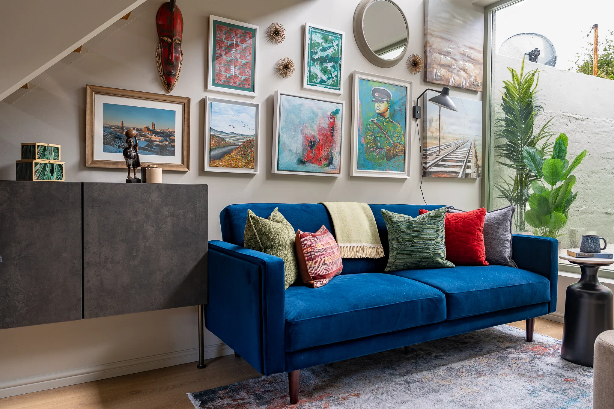 Clever storage was key to making this Portobello cottage feel bright and welcoming