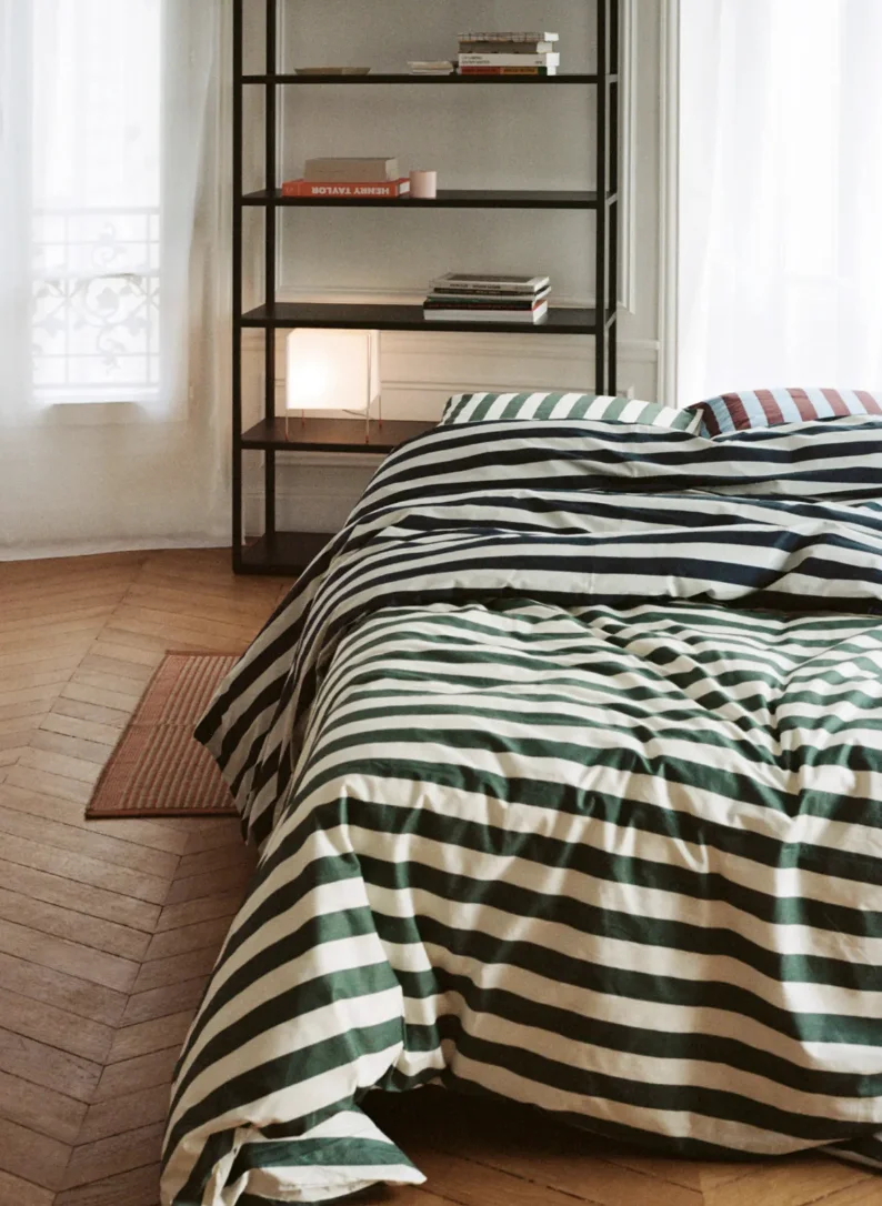 Hay Summer duvet cover, from €173, Smallable