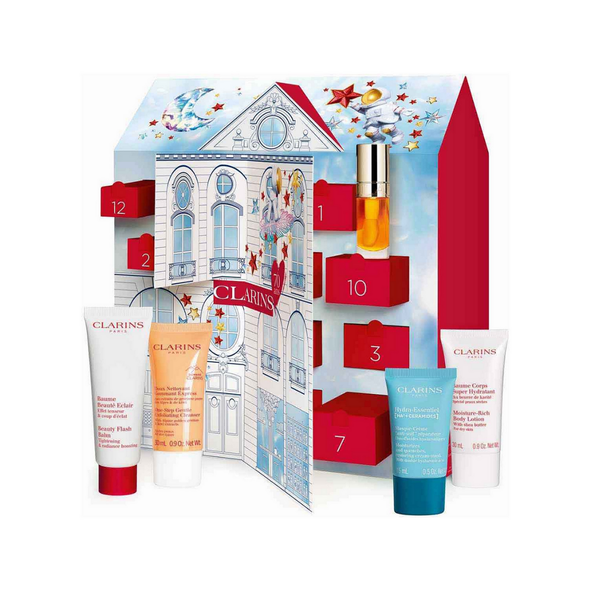 Clarins 12 Day Advent Calendar, €95