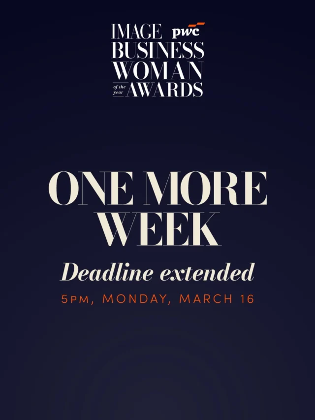 YOUR WINDOW IS STILL OPEN ??

We’ve heard from many of you that a little more time is needed to finalise those entries. Because we know that the work of Ireland's most impactful businesswomen never truly pauses, we are officially extending the deadline for the 2026 IMAGE PwC Businesswoman of the Year Awards.

This is your final opportunity to join a 50-year legacy of leadership and take your place on the RDS stage this May.

NEW DEADLINE: Monday, March 16 at 5pm.

Don’t let your achievements go unrecognised. Whether you are nominating yourself or a peer who inspires you, use this extra window to own your success.

? Link in bio to apply now.

The IMAGE Businesswoman of the Year Awards is in partnership with @pwc_ireland and sponsored by @esgloballaw, @pinergyenergy, @samsungireland, Cantor Fitzgerald Ireland, @weirandsons, @telus_digital, @cpl_group, @cairnhomesplc, Primeline Group and @vodafoneireland