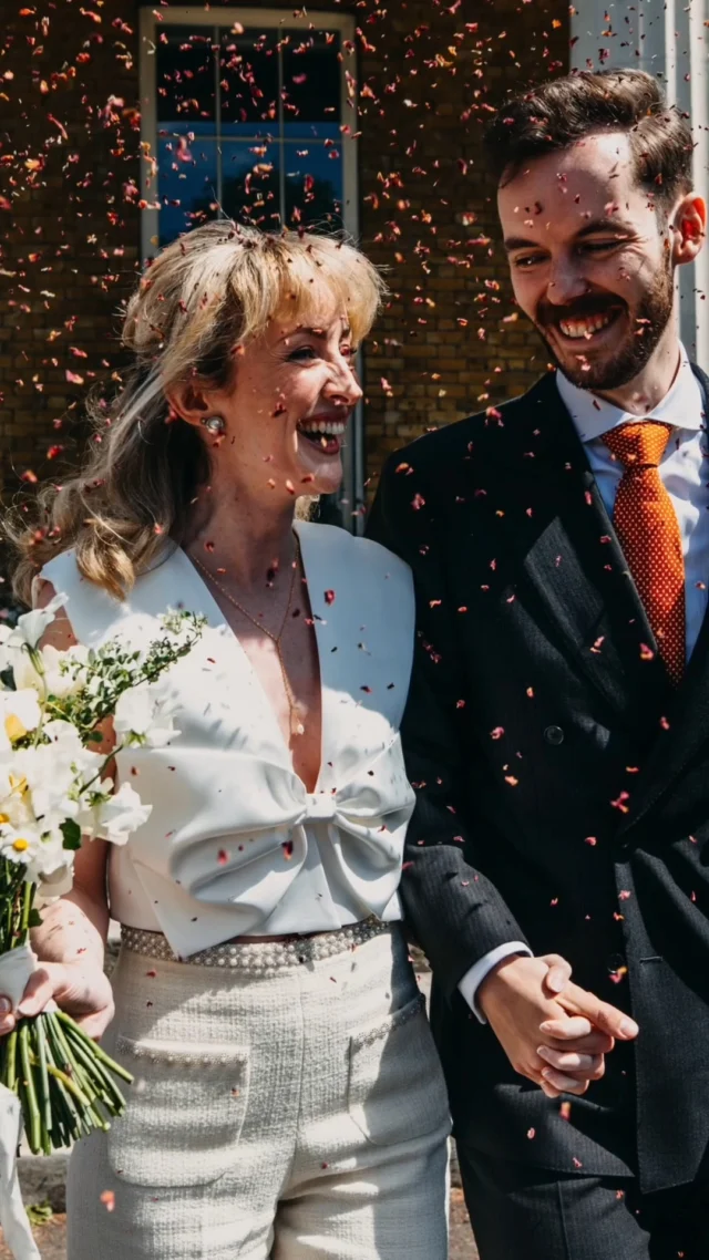 Robert and Alexandra crossed cities from Dublin to London to Milan to build a life together. ?

Their wedding, which the bride said felt like stepping into a Jane Austen novel or a Richard Curtis film, unfolded against the leafy elegance of Clissold Park, a place filled with special memories for them both. ?

See more at the link in bio. ?

? @kmgs_photography