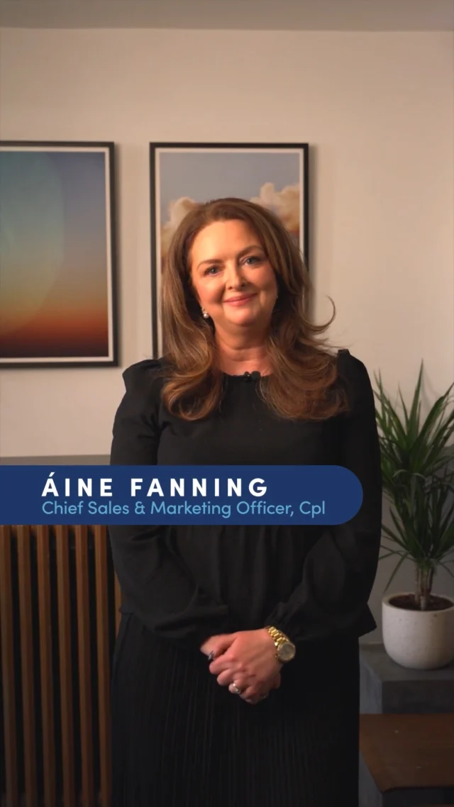 "People hire people. They want to connect with the person." ?

Wecome to Ask Áine, our brand new series where Áine Fanning, chief sales and marketing officer at @cpl_group, answers your questions on the most talked-about topics in business today, sharing insights on technology, talent and the future of work.

Artificial intelligence is transforming how we work, especially when it comes to recruitment, but adopting it successfully is about far more than technology. 

Here, Áine explains why people, culture and leadership will determine whether organisations truly benefit from AI.

Read more at the link in bio ?

#ad