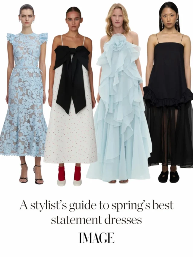 If there’s one clear message coming out of the fashion world as we step into spring/summer 2026, it’s this… joyful, expressive dressing is firmly back. After several seasons dominated by pared-back minimalism and tonal basics, designers are reintroducing personality into the everyday wardrobe through texture, playful proportions, confident colour and statement accessories. And this season is delivering dresses that truly carry an outfit on their own. 

@sineadkeenanstylist shares the best to buy right now through the link in bio.