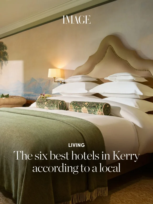 As a proud native, Édaein O'Connell (@edaeinoconnell) knows a thing or two about holidaying in the Kingdom. Here are her top picks for the best hotels in Kerry.

Read in full at the #linkinbio ?