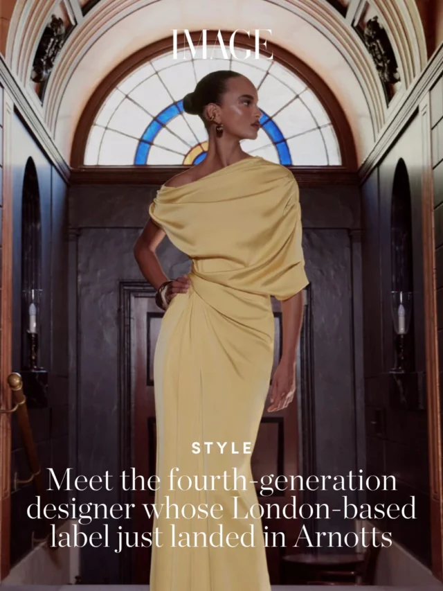 Founder and Creative Director of Studio Ellis, one of the UK’s leading independent womenswear groups – Ellis Bridals, John Charles, KR Studio, and @maisonel_london – James Ellis continues his family’s century-long legacy in fashion. With an aesthetic defined by a balance of structure and softness, Maisonel’s timeless designs have just launched with Arnotts in Ireland.