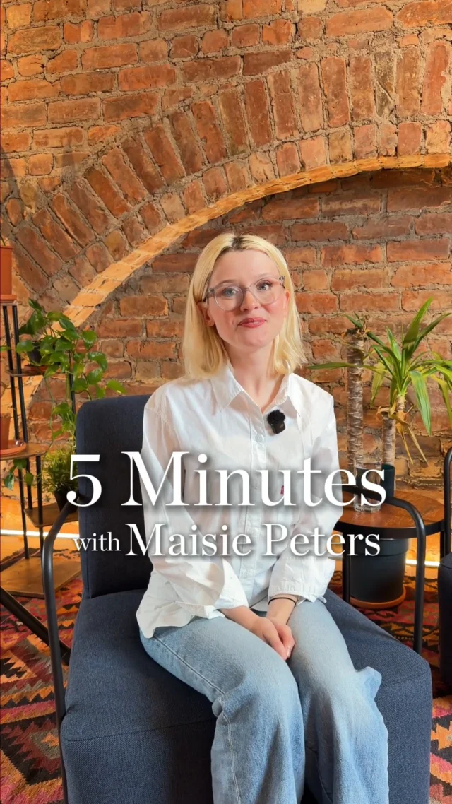 Five minutes with @maisiehpeters ?? ?

We caught up with the singer-songwriter ahead of the release of her new album, Florescence, to chat backstage rituals, the writing process, and cultural touchstones.

Who should we chat to next?