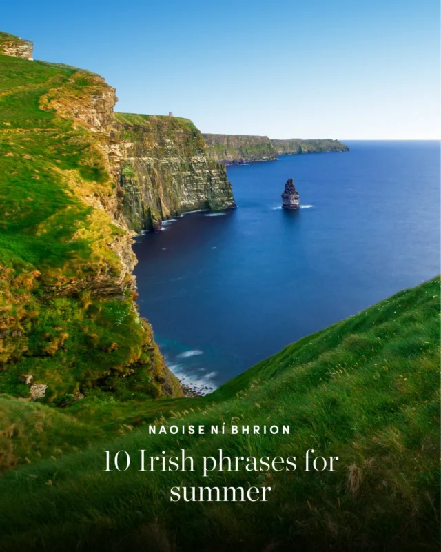An rud is annamh is iontach: What is rare is wonderful. A phrase that feels especially fitting in Ireland, where sunshine can feel rare, leading us to appreciate it so deeply when it arrives.

Learn 10 Irish phrases for summer from IMAGE.ie columnist Naoise Ní Bhrion (or @YogaLeNaoise as you might know her) at the link in the comments. ?