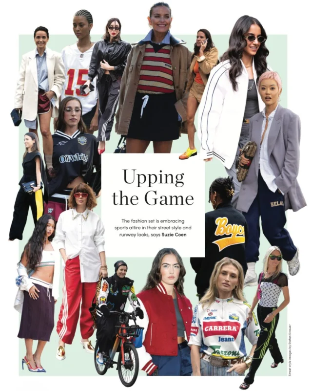 It’s difficult to overstate the enduring popularity of sportswear. From the Phoebe Philo-ites in their polo shirts, tailoring and Stan Smiths back in 2012 to the present-day Grace Wales Bonner super-fans (who proudly show off her Adidas collabs like initiated members of a tribe), sportswear has proven it has the kind of staying power that deems trend cycles irrelevant. And it has left the luxury fashion world somewhat scrambling to keep up. This is mostly because it’s a look that originated on the street before climbing its way up to the runway, rather than the other way around. And perhaps this explains why the trend is so long-lasting – it’s simply what people want.

Suzie Coen, @suzie_coen,  explores fashion’s fascination with athletic wear at the link in bio.