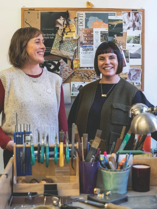“It’s all about finding the right maker for the right product.”

In the studio with Clare Grennan and Laura Caffrey of Irish Design Shop. Reflecting their dedication to Irish design, the duo craft jewellery inspired by our landscape in their Drury Street shop and studio.

Read in full at the link in @image.ie's bio ?