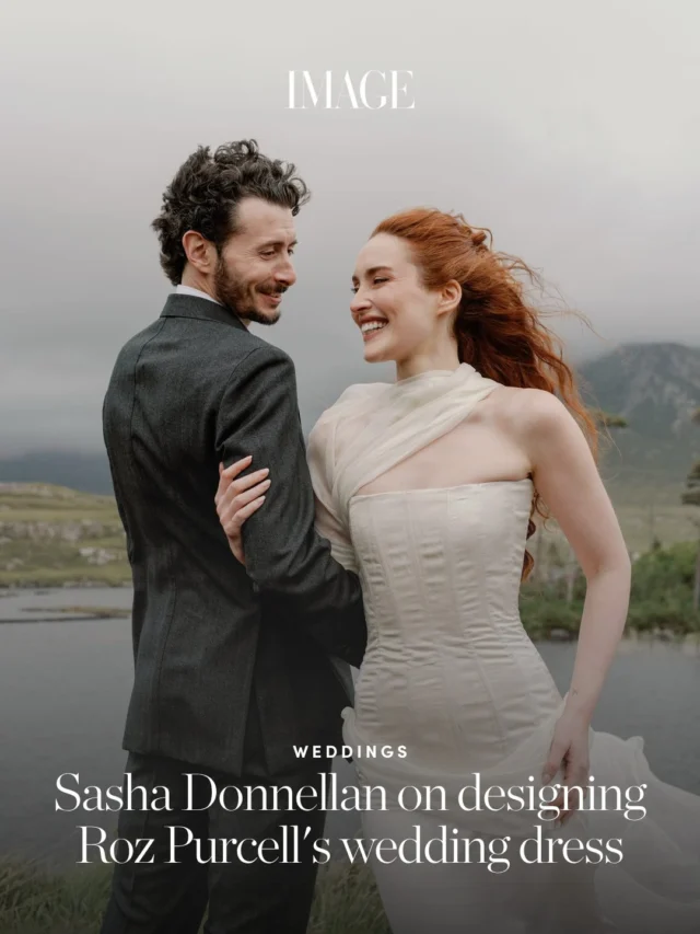 "The design itself was inspired by Rozanna’s natural elegance... I also knew she was having a countryside wedding, so I wanted to create something timeless that would feel at home in a rural Irish landscape."

23-year-old Irish fashion designer Sasha Donnellan on her career journey so far, what inspires her and working with Roz Purcell on her dreamy bridal look. 🤍

🔗 Read the full interview at the link in bio.

📸: @undertheveilweddings