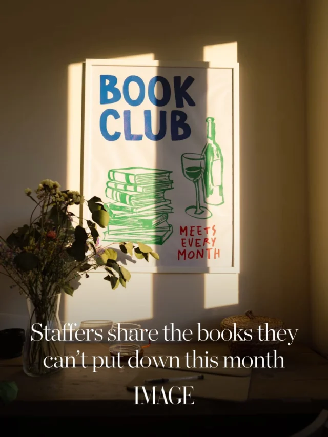 From celebrity memoirs and absorbing non-fiction to modern classics and tales of Greek mythology, Team IMAGE share their current reads.

Read the books we love this month at the link in bio.?